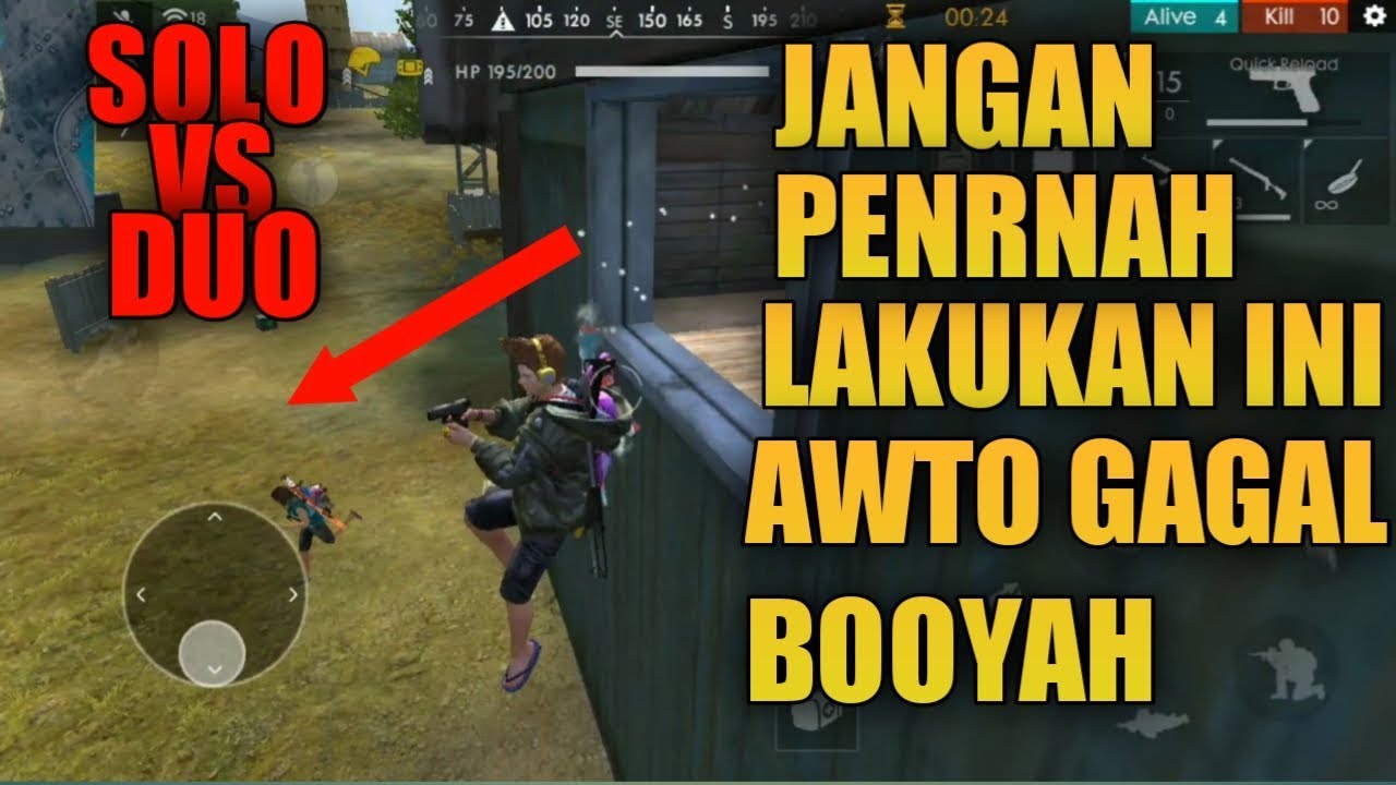 Gameplay Sf 3 Solo Vs Duo Kill 5 Squad Gagal Booyah Cuma Gara