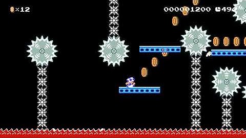 ☆ Lift Platforming Challenges ☆ by ToxicPlant 🍄 Super Mario Maker 2 ✹Switch✹ #aur