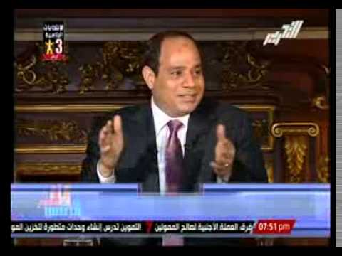 السيسي مطربتي المفضلة أم كلثوم وأتمنى لقاء ربنا وهو راضي عني