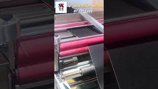 Oddly Satisfying! CNC Machine Slitting Single-Sided Foam Tape Jumbo Roll ✂️#foamtape #TapeSlitting