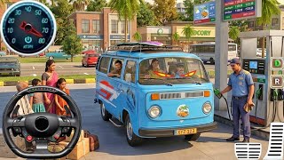 Realistic VAN Driving 2026 Passengers Van Game: City Ride Traffic Transport Driving Android Gameplay screenshot 2