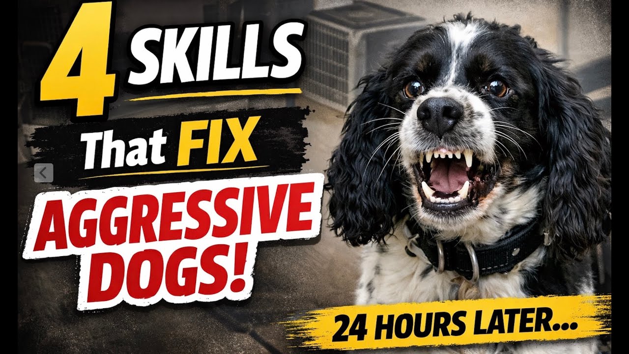 Агрессивная собака? Сначала обучите её этим лидерским навыкам.