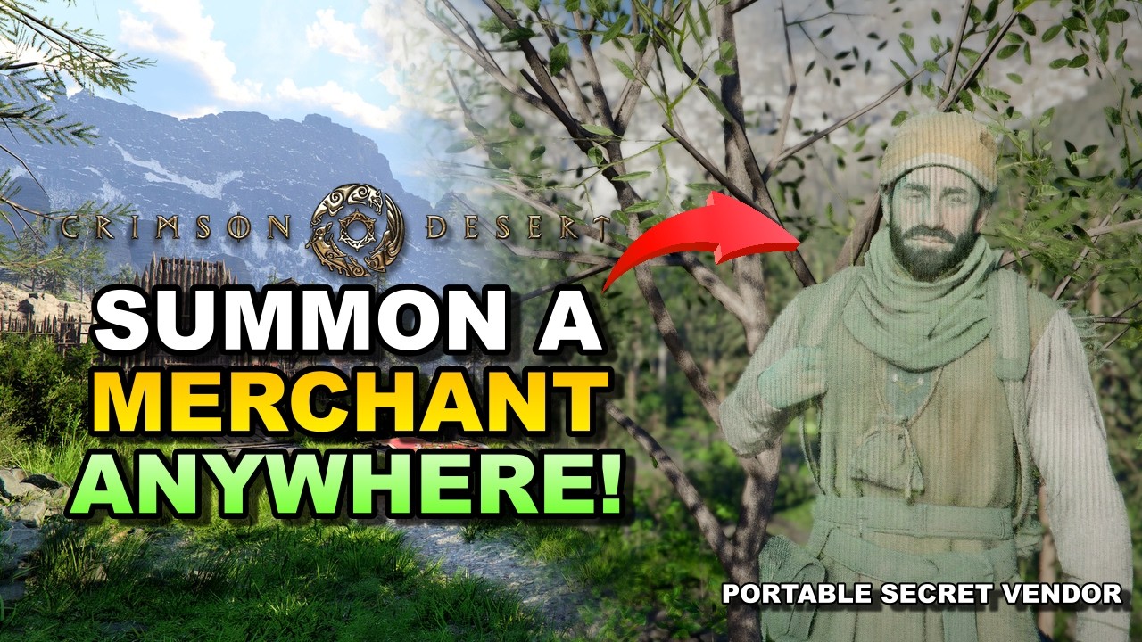Summon a SECRET MERCHANT Anywhere in Crimson Desert (KUKU Transmitter