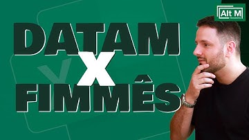 Diferença entre funções DATAM e FIMMÊS para cálculo de datas e prazos [Aula 115]