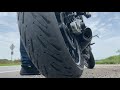 Zard exhaust on Triumph Trident 660 - Drive By