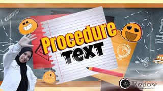 Procedure Text (Procedural Text) - Social Function, Generic Structure,  Language Features, Contoh