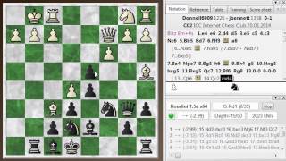 Blitz chess postmortem #199: French defense - Advance variation