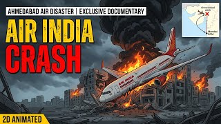Air India Flight 171 Crash: The 32-Second Horror | 2D Animated