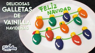 Deliciosas Galletas de Vainilla Navideñas!