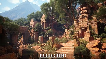 Ancient Temple Environment in Unreal Engine 5