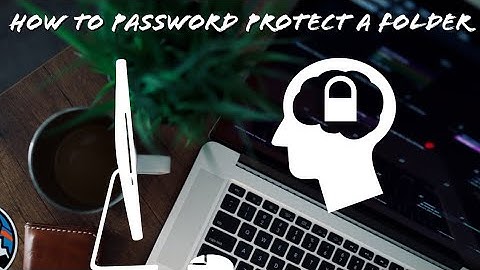 How to Protect a Folder with Password | Notepad Tricks #03 | imakarshv