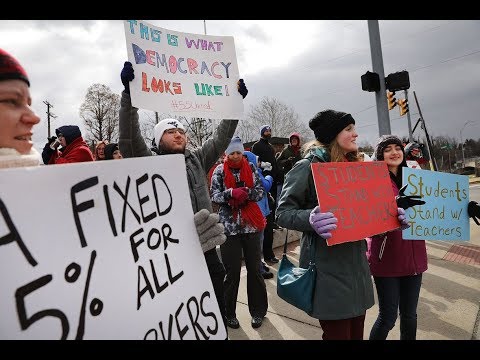 All West Virginia Teachers Strike Over Terrible Pay & Benefits