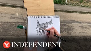 Meet the artist on a mission to draw all 3,000 pubs in London