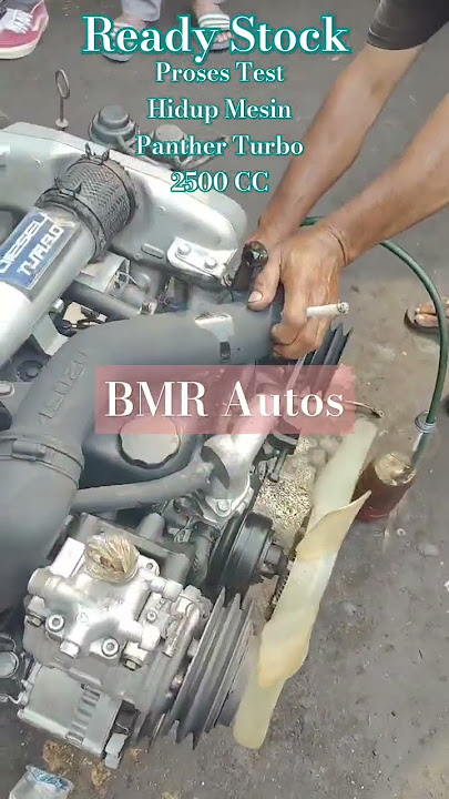 Ready Mesin Mobil Panther Turbo 2500CC Fullset Wa 087818241000 #isuzupanther #otomotif  #sparepart