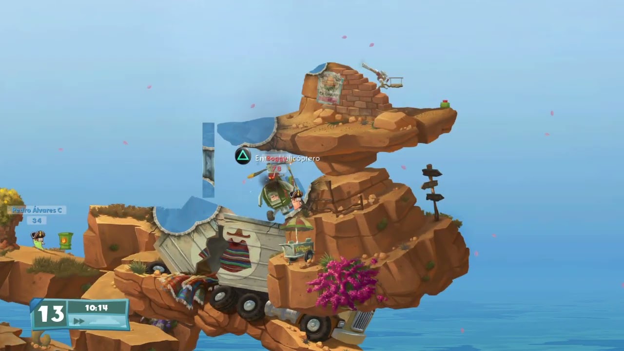 Darksiding around - Worms WMD - Ranked Match