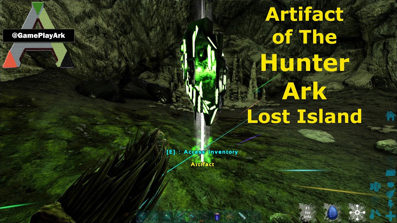 Ark Lost Island Artifact of the Hunter ( Shortest Path ) - YouTube