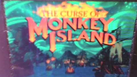GP2X Wiz - Curse of Monkey Island Intro (SCUMMVM)