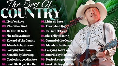 Country Music Playlist 2025 ❤️ Alan Jackson, Kenny Rogers, Dolly Parton, Willie Nelson, Don Williams