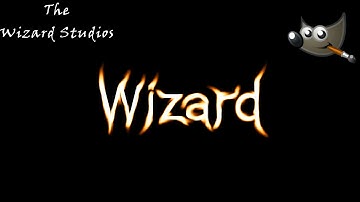 Gimp Tutorial - Fire Text Effect (Easy)
