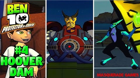Ben 10 Protector Of Earth: Walkthrough Part 4- Hoover Dam (1080p 60fps)