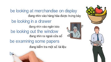 Từ vựng Toeic part 1 Chủ đề Thị giác