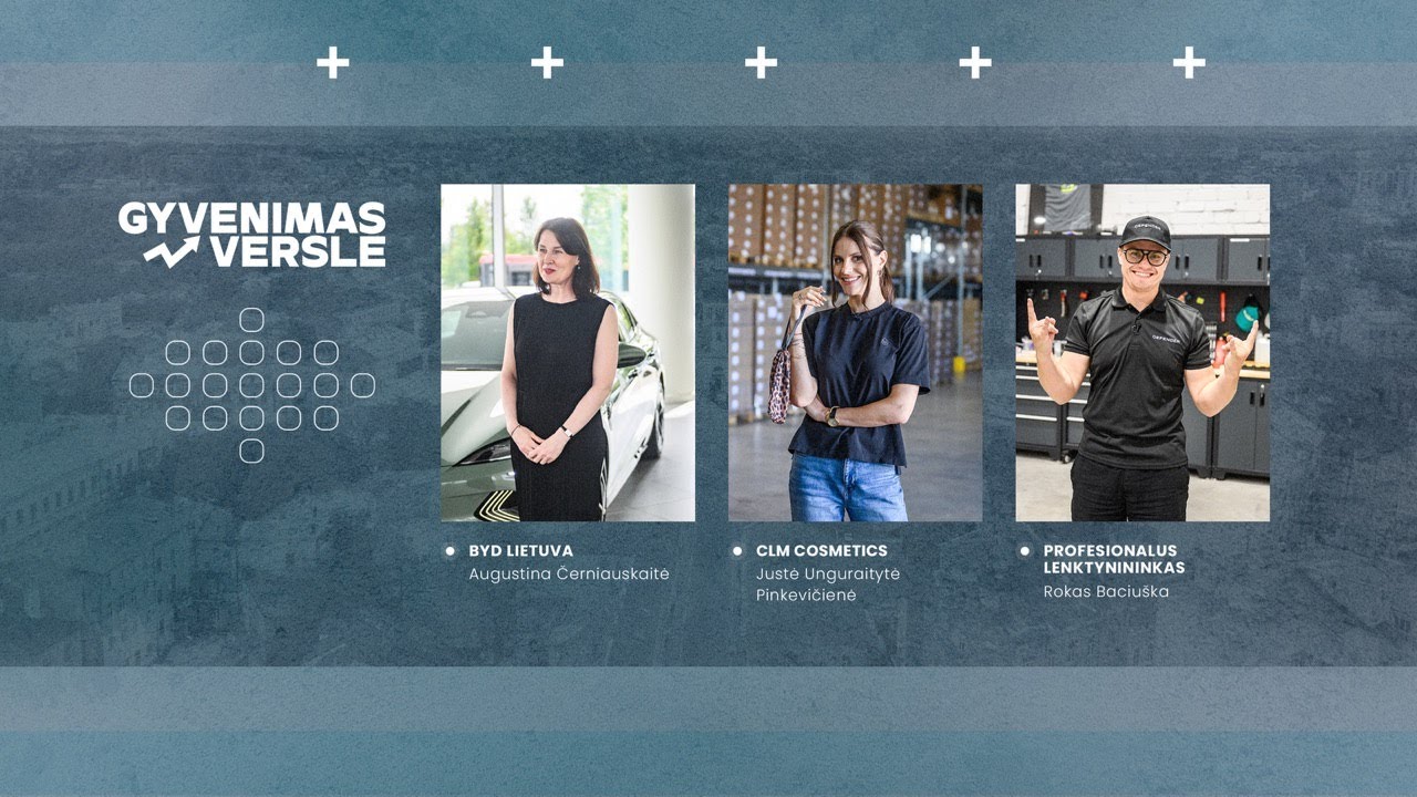 „Gyvenimas versle“: Rokas Baciuška, „CLM Cosmetics“, „BYD Lietuva“ (2025-12-27)