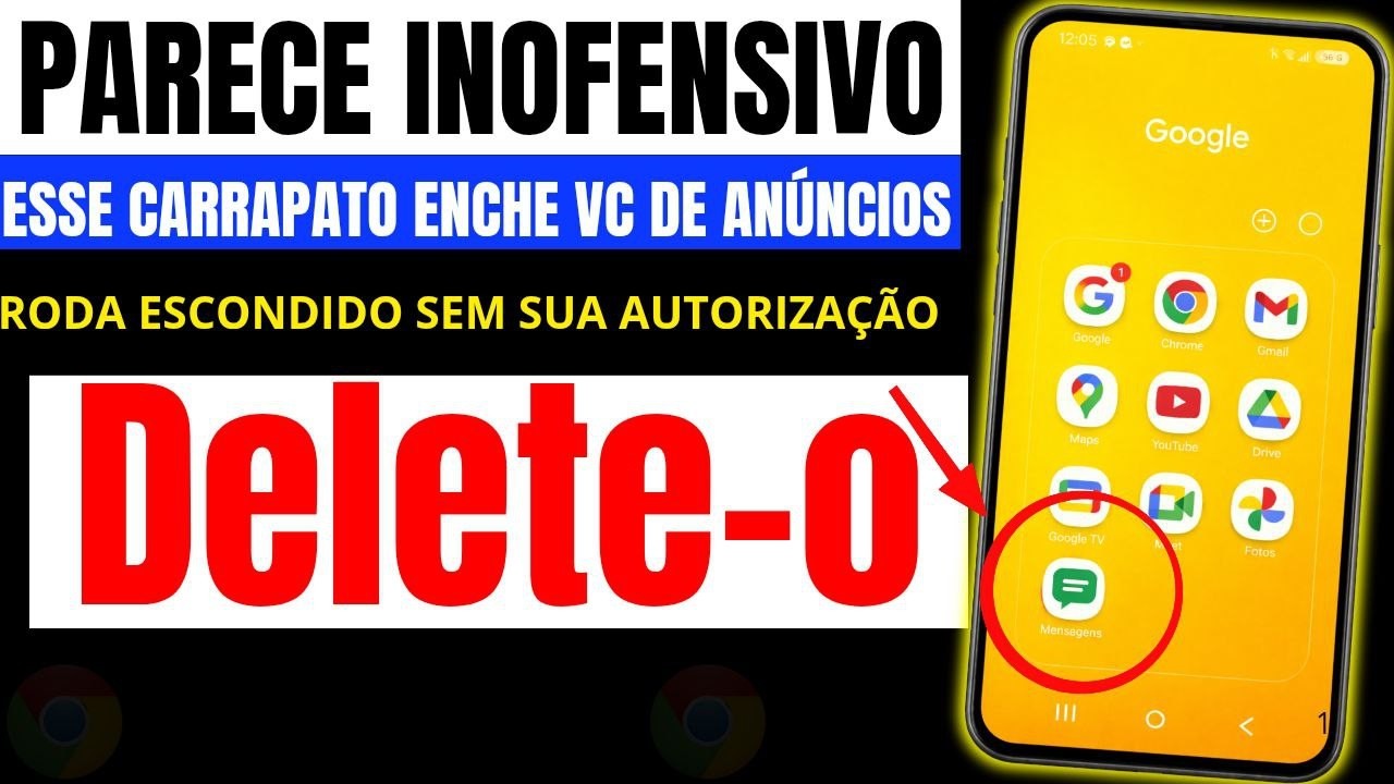 Você só percebe isso depois que pegaram tudo e em seguida os anúncios aparecem no android Delete-os