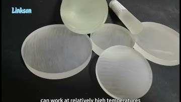 Cross linked polystyrene material processing properties(Video16)