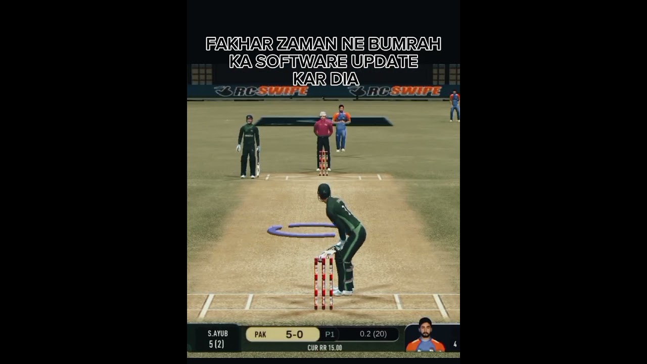 FAKHAR ZAMAN NE BUMRAH KA SOFTWARE UPDATE KAR DIA😨 