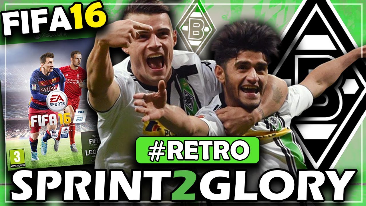 FIFA 16: RETRO BORUSSIA MÖNCHENGLADBACH SPRINT TO GLORY KARRIERE