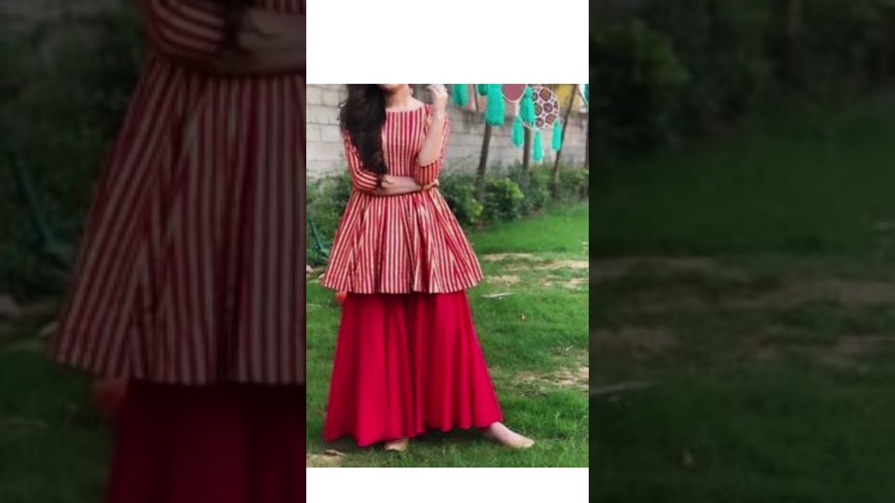 Palazzo with kurti designs 