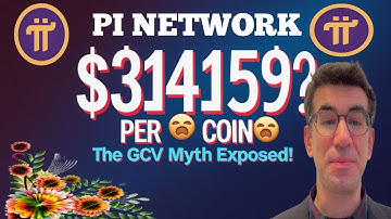 $314,159 PER PI COIN? The CRAZY Truth About Pi Network’s GCV Theory!”| Pi Network Update today