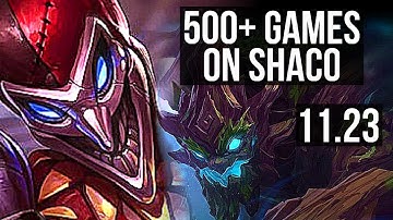 SHACO vs MAOKAI (JNG) | 3.2M mastery, 8 solo kills, 500+ games | BR Master | 11.23