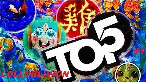 TOP 5 #1 BLOB.IO (GAME LIKE AGAR.IO) DESTRUCTION PLAYERS