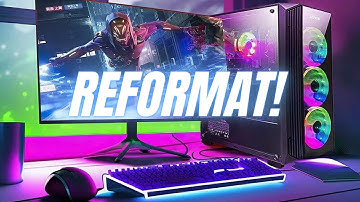 Paano Magreformat ng Computer/PC?