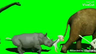 Tarzan Animal Stampede Green Screen