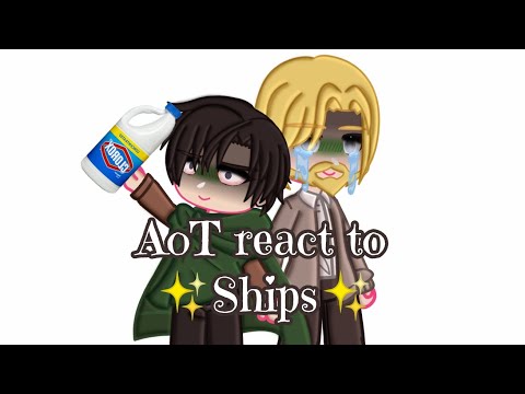AoT reacts to ships! [part 2] | Brîght gëms #animeedit #aot #anime