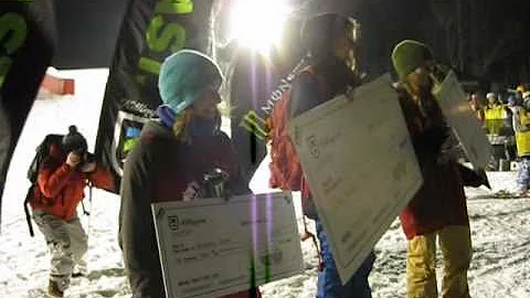 Rails to Riches 2010 Ladies Snowboard Division Win...