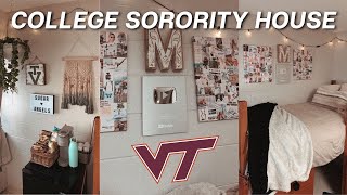 MOVING INTO MY COLLEGE SORORITY HOUSE | Alpha Chi Omega at Virginia Tech