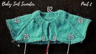 Part 2- Baby Suit Sweater I Baby Suit Sweater Design I Pabitra Silai Bunai