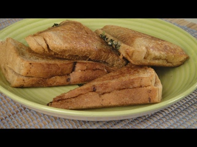 Palak Paneer Sandwich  | Sanjeev Kapoor Khazana