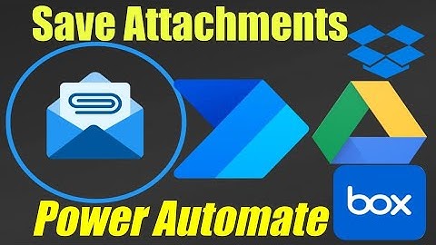 Email Attachment Automation || Dynamic Saving of Attachments || Power Automate 1