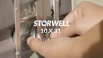 10 X 31 Self Storage Unit Size - 10X31 Storage Unit, 10 by 31 Storage Units, 10x31x8.5 Storage Unit