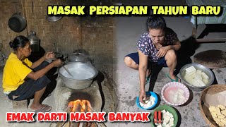 Emak Darti masak persiapan tahun baru 2026 ‼️ Rukun bersama tetangga