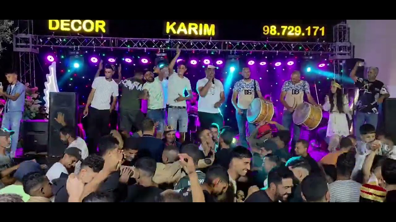 الشاب المنوبي محفلها مع ديكور كريم السواسي🇹🇳🇹🇳🌹🌹