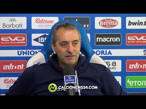 Conferenza stampa Giampaolo pre Milan-Sampdoria: “Milan forte, ma la squadra non parta già battuta”