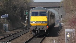 Chiltern Class 68 Thrash, Didcot Parkway, Oxford And More 090325