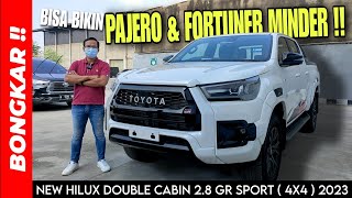 Bongkar !! Toyota NEW HILUX DOUBLE CABIN 2.8 GR SPORT ( 4X4 ) 2023 || Review Exterior & Interior screenshot 5