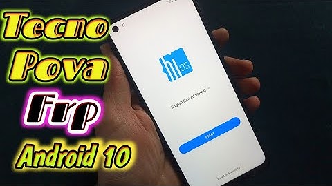Tecno Pova (LD7)Frp Bypass Android 10