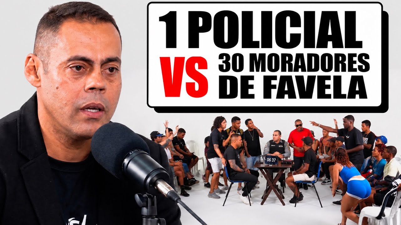 SARGENTO MARTINS X 30 CRIAS | Debate Explosivo sobre Tráfico, Polícia e Proibidão